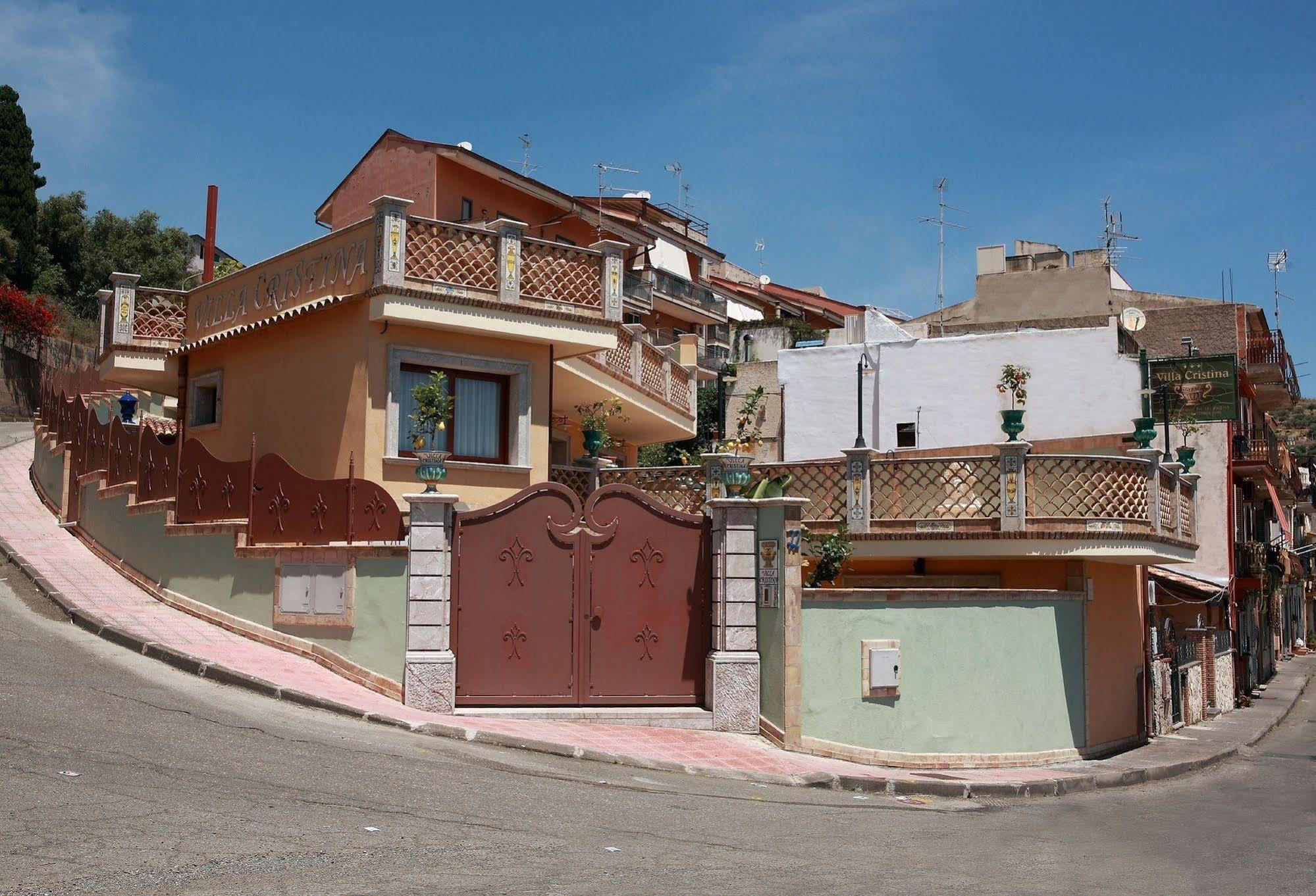 Villa Cristina Giardini Naxos Exteriér fotografie