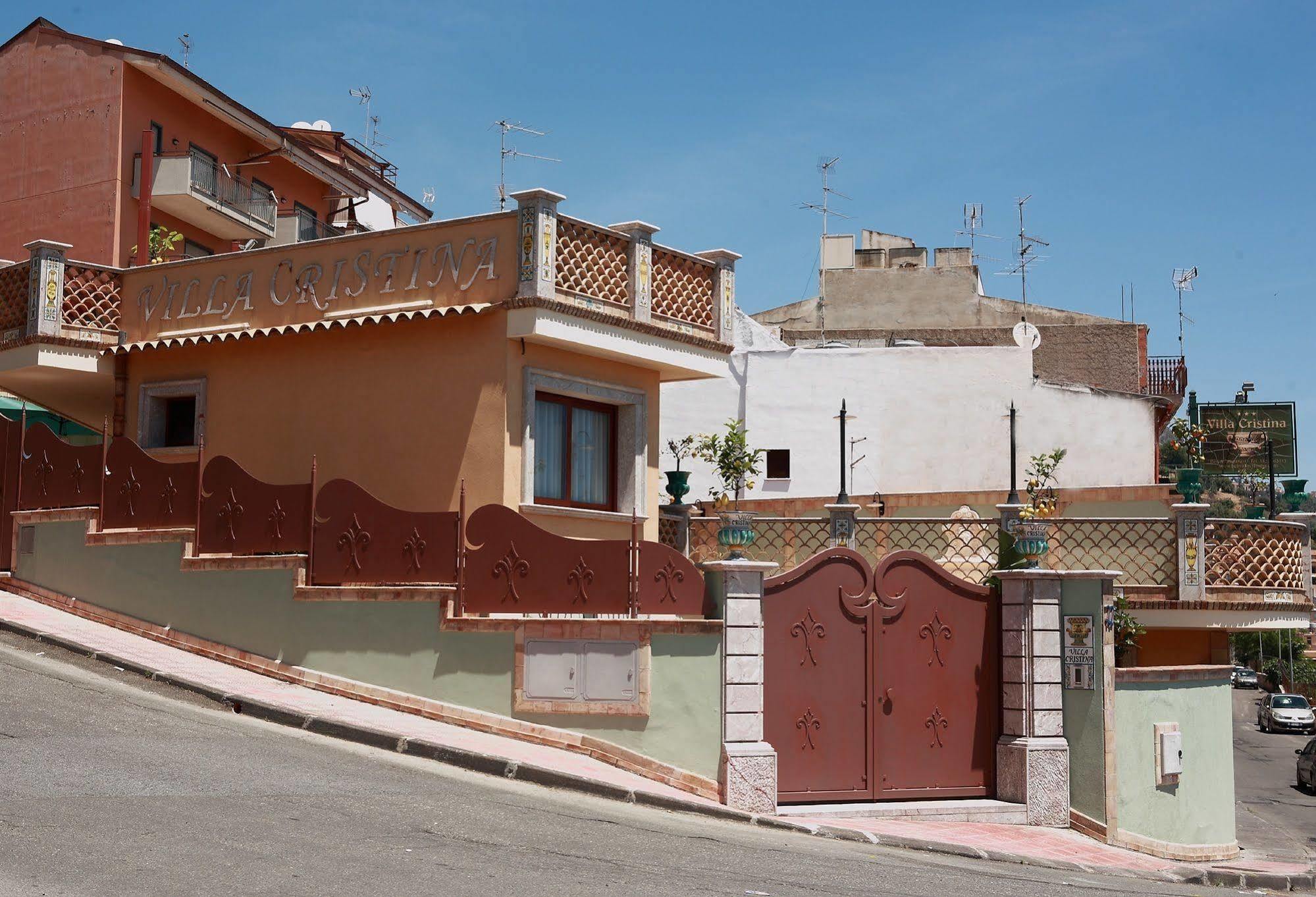 Villa Cristina Giardini Naxos Exteriér fotografie